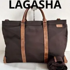 【美品】【ラガシャ】ビジネスバッグ 2WAY 3層 通勤通学 A4可のサムネイル
