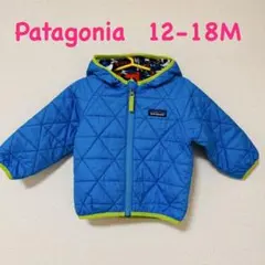 パタゴニア アウター キルティング ダウン リバーシブル ベビー 12-18