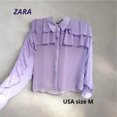 ZARA シフォンシャツのサムネイル