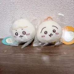 ちいかわ飯店 肉まんになっちゃった！マスコット（ハチワレ、うさぎ） 2点セット