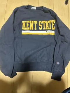 Champion KENT STATE スウェット ネイビー