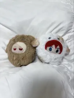 なめこ栽培キット 寝そべりぬいぐるみ2点セット（なめことハロウィン