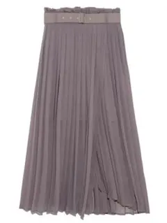 アコーディオンプリーツシアースカート snidel