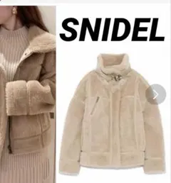 snidel ムートンコート