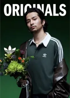 アディカラーラグビーポロシャツ アディダスオリジナルス 常田大希