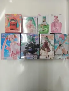 初音ミク 8体セット 美少女フィギュア まとめ売り 桜ミク