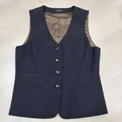 【美品】BONOFFICE ストライプ 事務服サイズ9のサムネイル