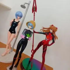 エヴァンゲリオン新劇場版 アスカ　 カシウスの槍　プレミアムフィギュア　綾波レイ