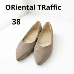 ORiental TRaffic 【跳べるパンプス】ポインテッドトゥフラット