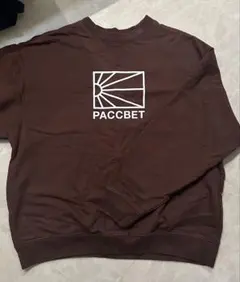 【希少】PACCBET ブラウン トレーナー