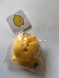 ナガノキャラクターズ カラーなナガノのくまマスコット イエロー　グレー