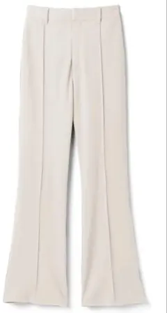 【新品タグ付き】GRLセンターピンタックフレアレディースパンツ[kz06]