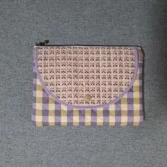 キルティングポーチ　ハンドメイド