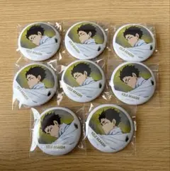 ハイキュー 横断幕 缶バッジ 赤葦京治 8個セット