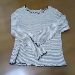 Dazy ストライプ 長袖Tシャツ Lサイズ