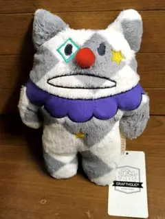 紙タグ付 クラフトホリック ピエロクラフト コラット ピロークッション ネコ