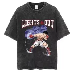 はじめ一歩 Tシャツ 黒 XLサイズ 新品未使用品。