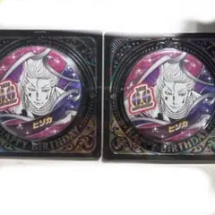 HUNTER×HUNTER ヒソカ　バースデー缶バッチ