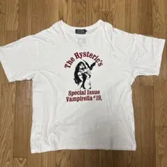 希少☆ヒステリックグラマー×ヴァンピレラ ビックロゴ Ｔシャツ L ホワイト