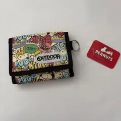 【新品未使用】OUTDOOR × スヌーピー 三つ折り財布 限定コラボ