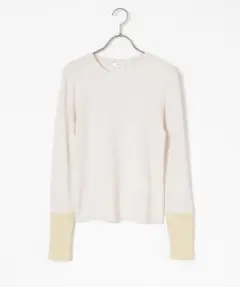 未使用　honeys　配色ニット