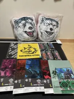 と*く様 一番くじ　MAN WITH A MISSION E賞　クッション　G賞