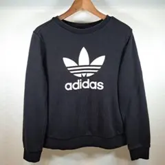 adidas　トレフォイルロゴ　トレーナー　アディダス　ビッグロゴプリント