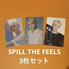 ドギョム　セブチ　トレカ　spill the feels フォトカード　セット