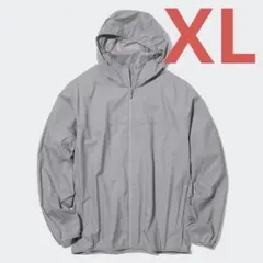 UNIQLO　ユニクロ　ポケッタブルUVカットパーカ　3Dカット　XL　収納袋付