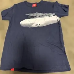 OJICO オジコ 新幹線 半袖Tシャツ ネイビーMのサムネイル
