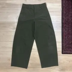 ジャージーバレルレッグパンツ　オリーブ　M UNIQLO ユニクロ