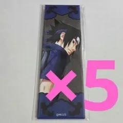 5点　ジャンプフェスタ　NARUTO　サスケ　①　原作　原画　絵札缶バッジ