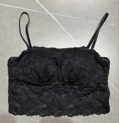 【4/24まで出品】ブラックレースブラトップ