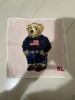 Polo Ralph Lauren ハンカチ　テディベア　ピンク
