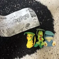 ポケモン しとしとあまやどり フィギュア 3種セット