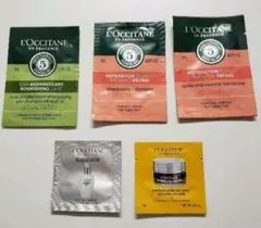 ロクシタン シャンプー トリートメント リップスクラブ セラム サンプル5点