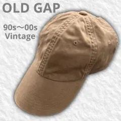 90s 00s　OLD GAP　オールドギャップ　ローキャップ　モカ　ベージュのサムネイル