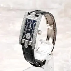 ★HARRY WINSTON★ アヴェニュー ベゼルダイヤ 750WG 腕時計のサムネイル