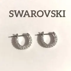SWAROVSKI Dexteraフープピアス