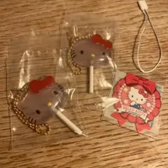 サンリオ　ガチャ　カラフルキャンディチャーム ハローキティ　2個
