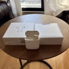 値下げしました！！AirPods本体 充電ケース付き