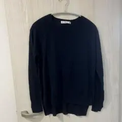 ZARA ニット 濃紺 ネイビー 新品 タグ付き