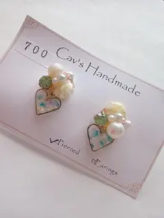 ハンドメイド ピアス セット