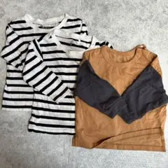 エアリズム　80 ボーダー　80 3枚セット