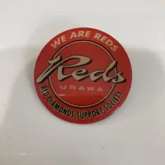 30年前の開幕当時、浦和レッズ RED DIAMONDS ピンバッジ