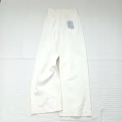新品タグ付✨シールームリン ハイウエストLOOSEチノトラウザーパンツ ワイド白のサムネイル