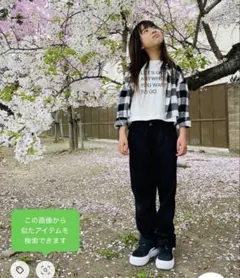 ブランシェス♡2wayサスペンダー付きパンツ　150㎝のサムネイル