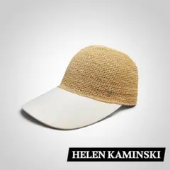 HELEN KAMINSKI VIVETTEラフィアキャップ 麦わら帽子ベージュ - メルカリ