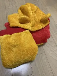 東京ディズニーリゾート フリースセット 赤・黄色