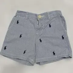 Ralph Lauren ストライプ ハーフパンツ 18M
